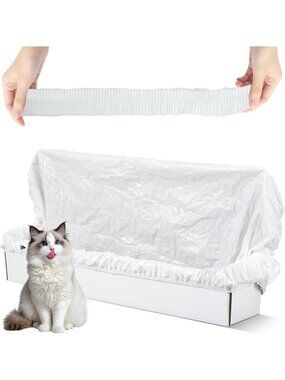 100PCS Trash Bags Compatible with Popur X5 Litter Box – 7-Day Odor Control